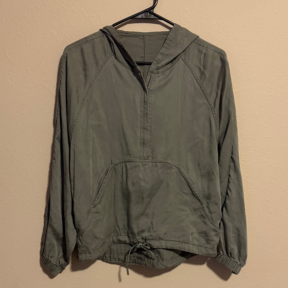 lululemon City Stroll Cropped Hoodie Jacket Half Zip Pullover